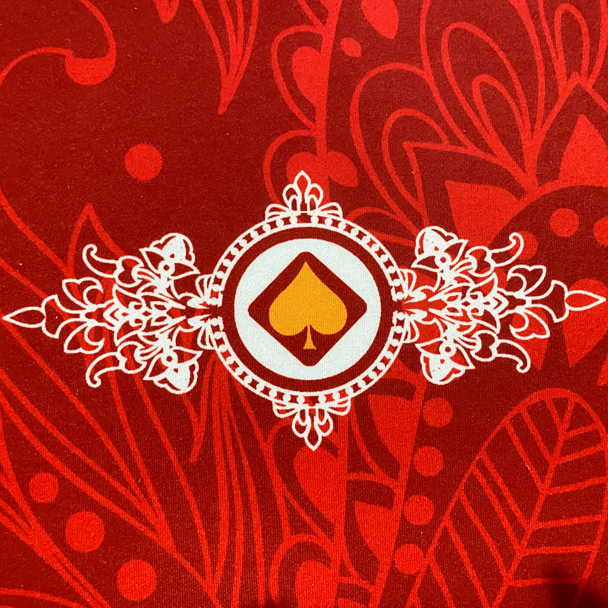 INO Design 96" Premium 10 Player Oval Red Speed Cloth Casino Texas Holdem Poker Table with Chip Tray