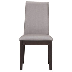 Holloway Natural Walnut and Grey 5-piece Dining Set