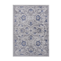 MARFI Collection 5X7 Blue / Silver / Oriental Area Rug