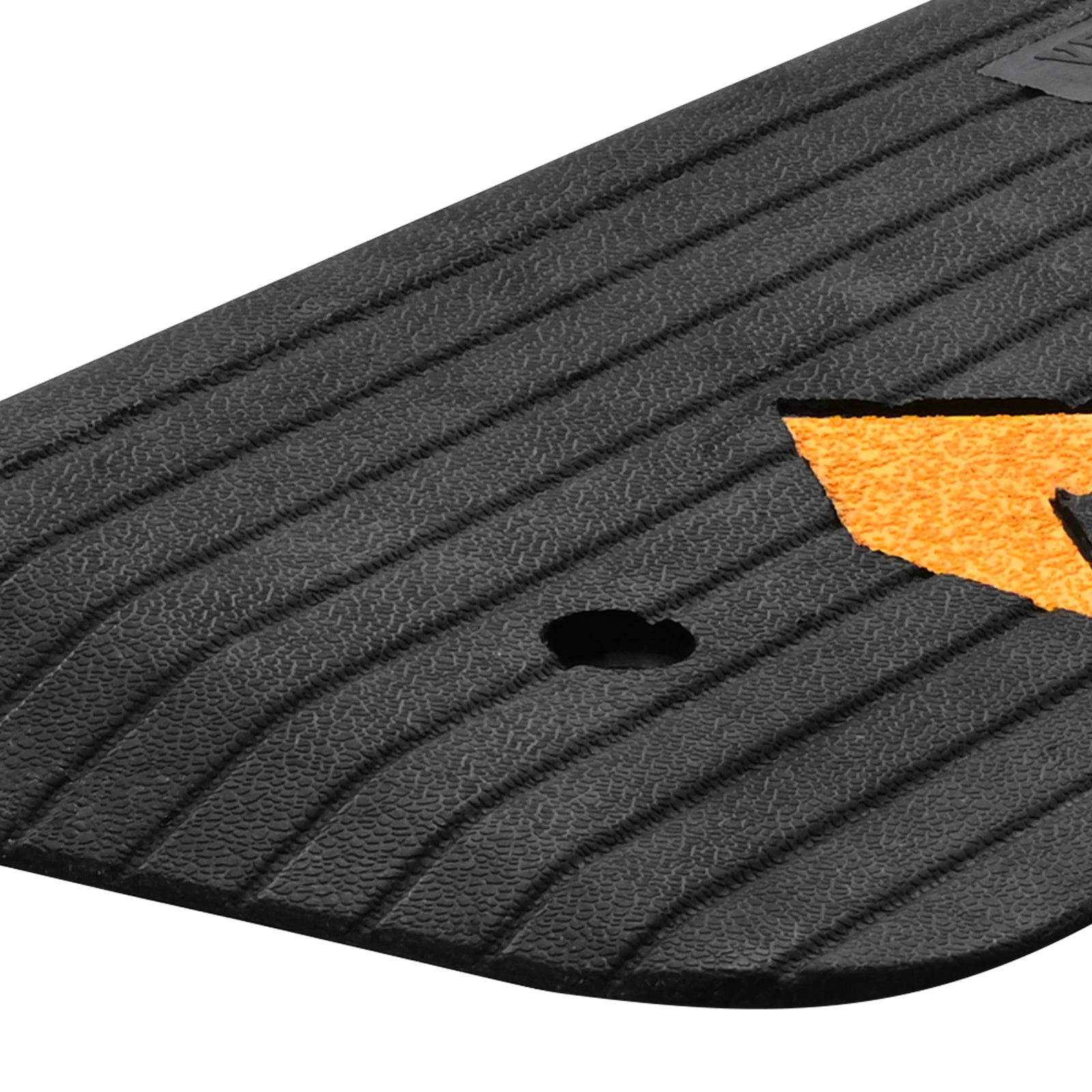 Upgraded Rubber Threshold Ramp, 1" Rise Wheelchair Ramp Doorway, Natural Curb Ramp Rated 33069 lbs Load Capacity, Non-Slip Textured Surface Rubber Curb Ramp for Wheelchair and Scooter