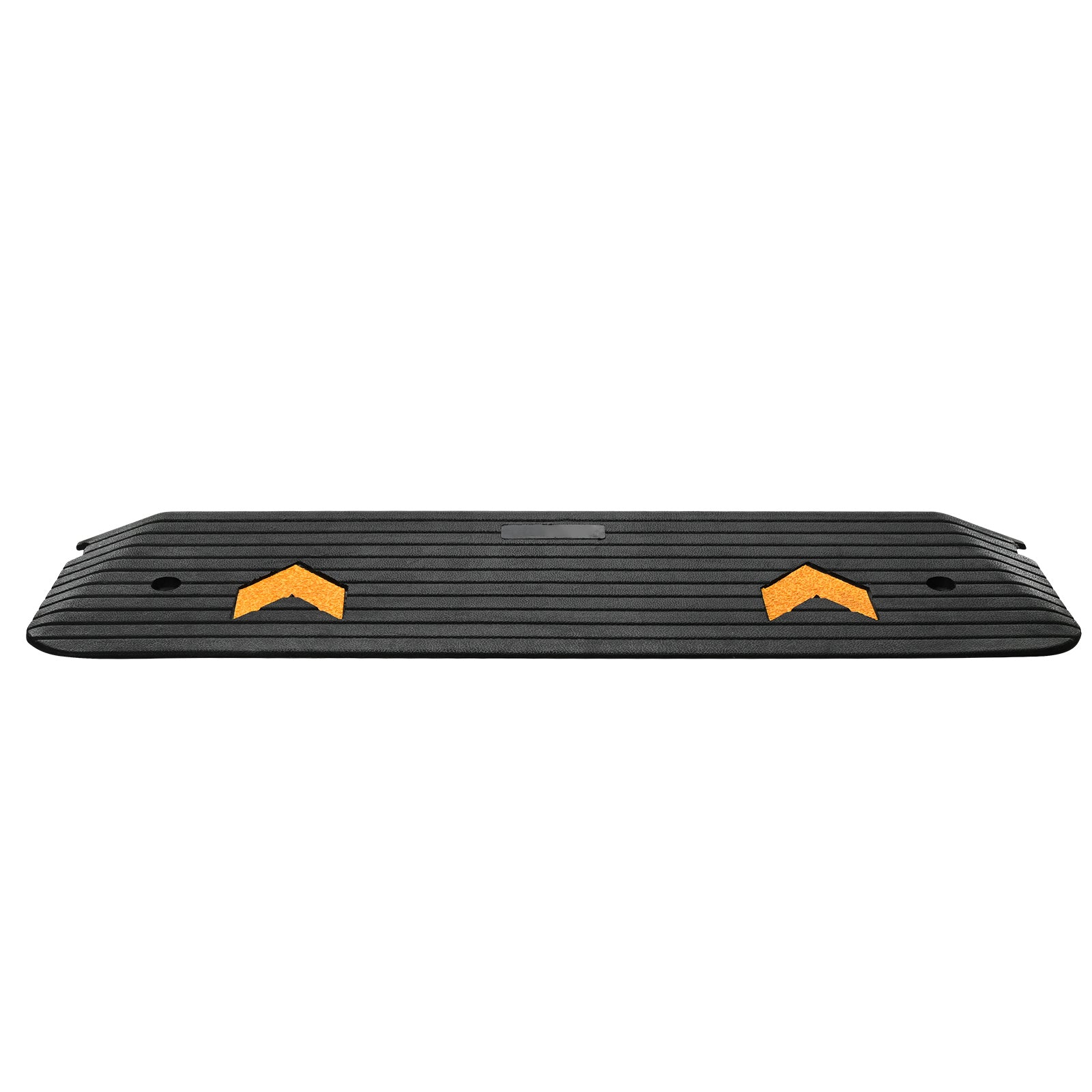 Upgraded Rubber Threshold Ramp, 1" Rise Wheelchair Ramp Doorway, Natural Curb Ramp Rated 33069 lbs Load Capacity, Non-Slip Textured Surface Rubber Curb Ramp for Wheelchair and Scooter