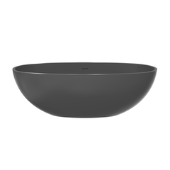 65.2 inch freestanding solid surface soaking bathtub for bathroom