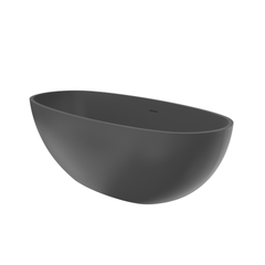 65.2 inch freestanding solid surface soaking bathtub for bathroom