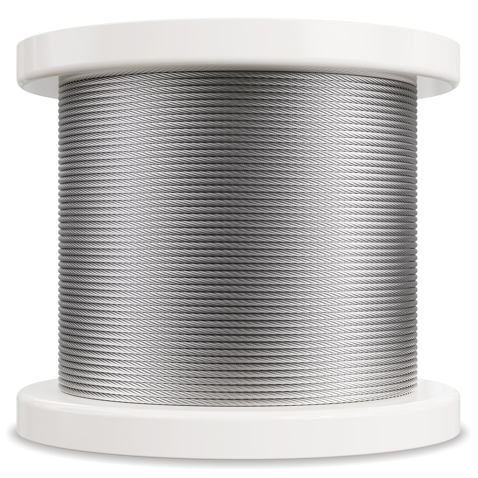 T316 Stainless Steel Cable 1/8" 7x7 Steel Wire Rope 600 ft Cable Railing