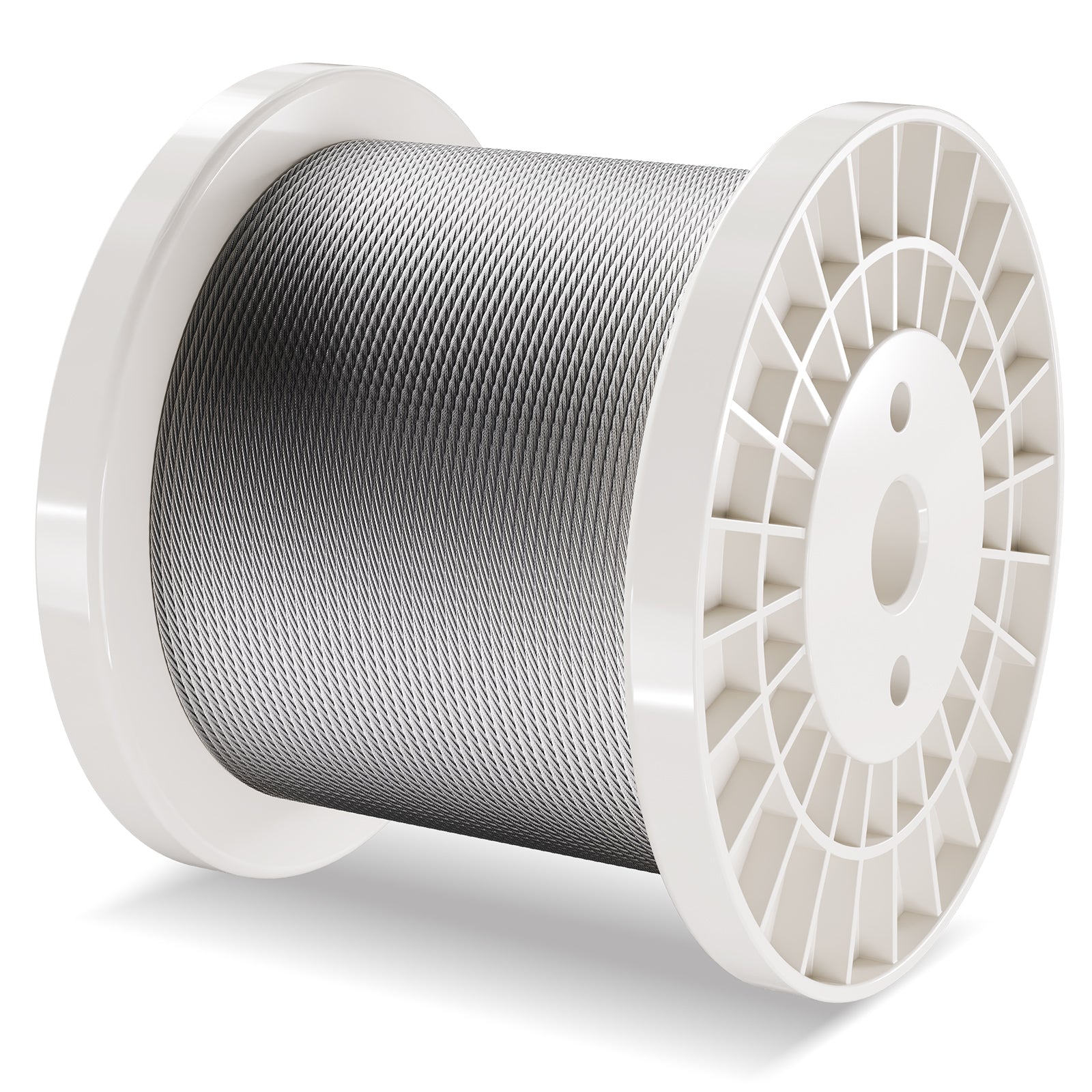 T316 Stainless Steel Cable 1/8" 7x7 Steel Wire Rope 600 ft Cable Railing