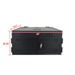 12-Device Charging Station for Laptops and Tablets,  charging cart charging cabinet, Surge Protection for Classroom or Office, Up to 17.3" Screen