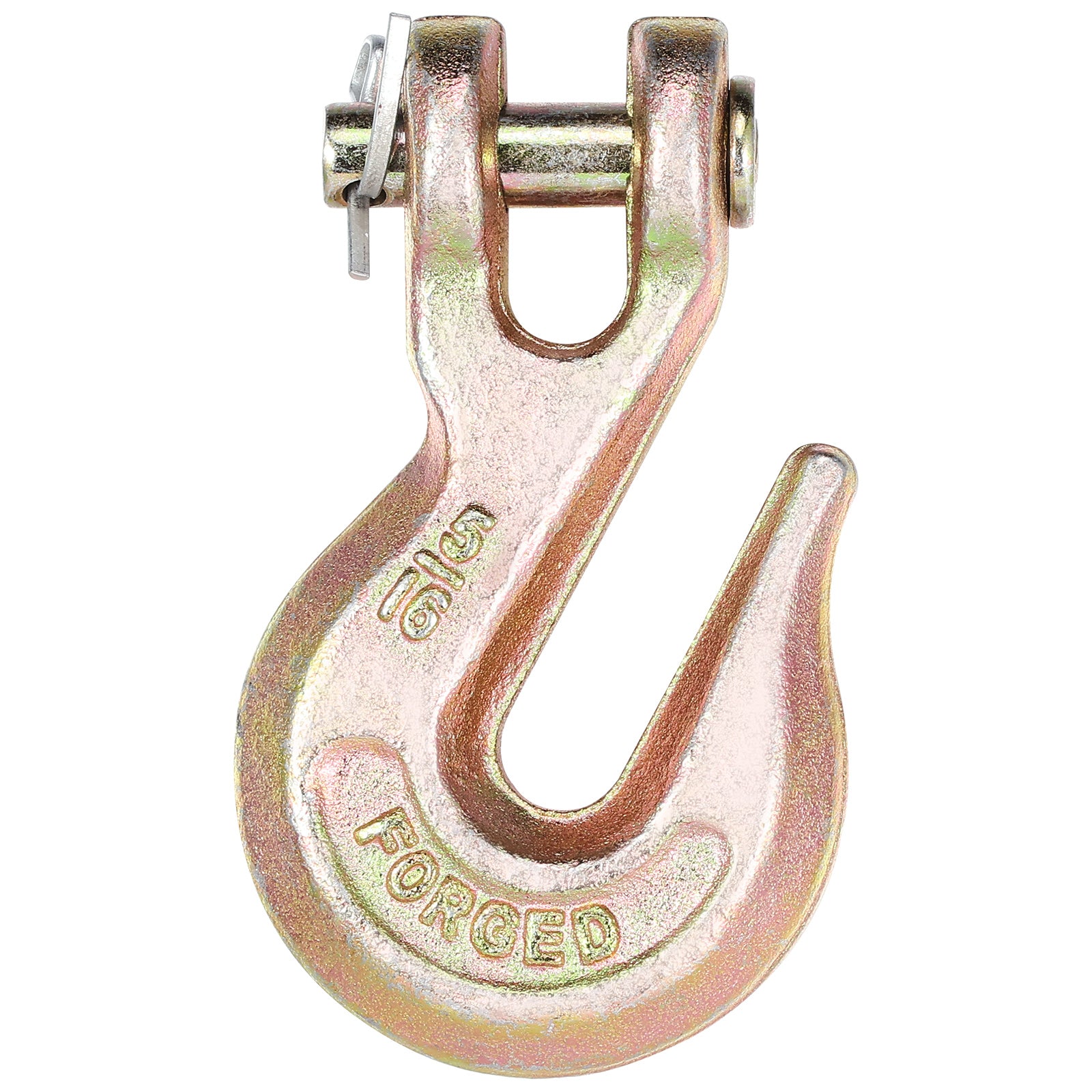 Binder Chain G80 Tie Down Tow Chain with Two Hooks 5/16" x 14.2' 4900 lbs