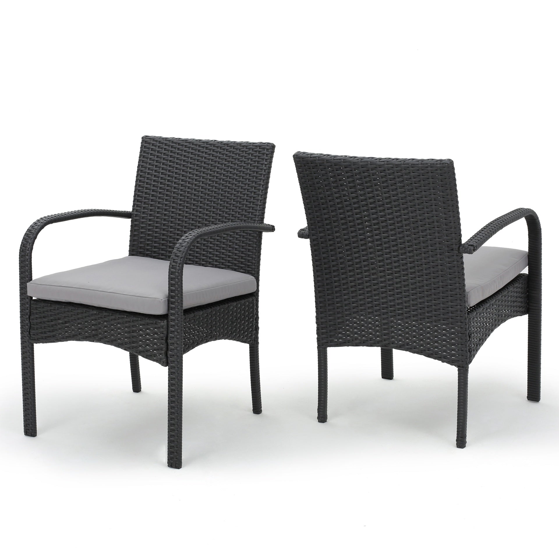 CORDOBA KD PE WICKER DINING CHAIR [SET OF 2 PCS]
