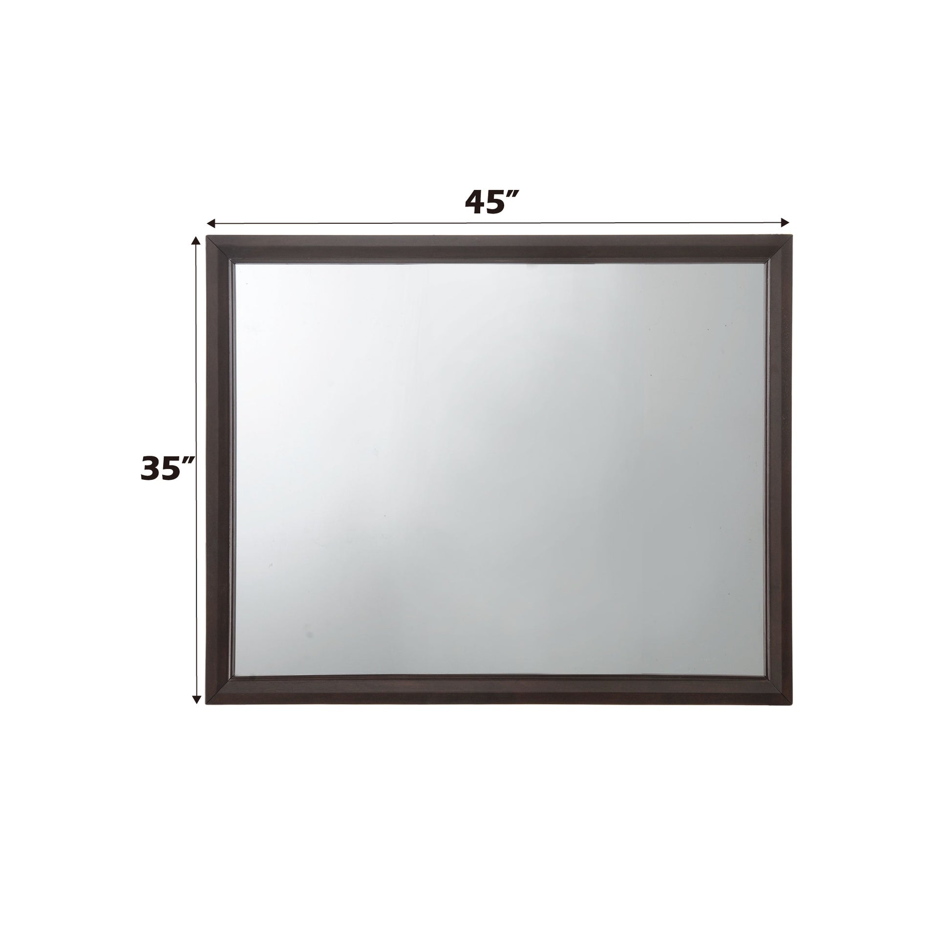 Madison Espresso Finish Mirror