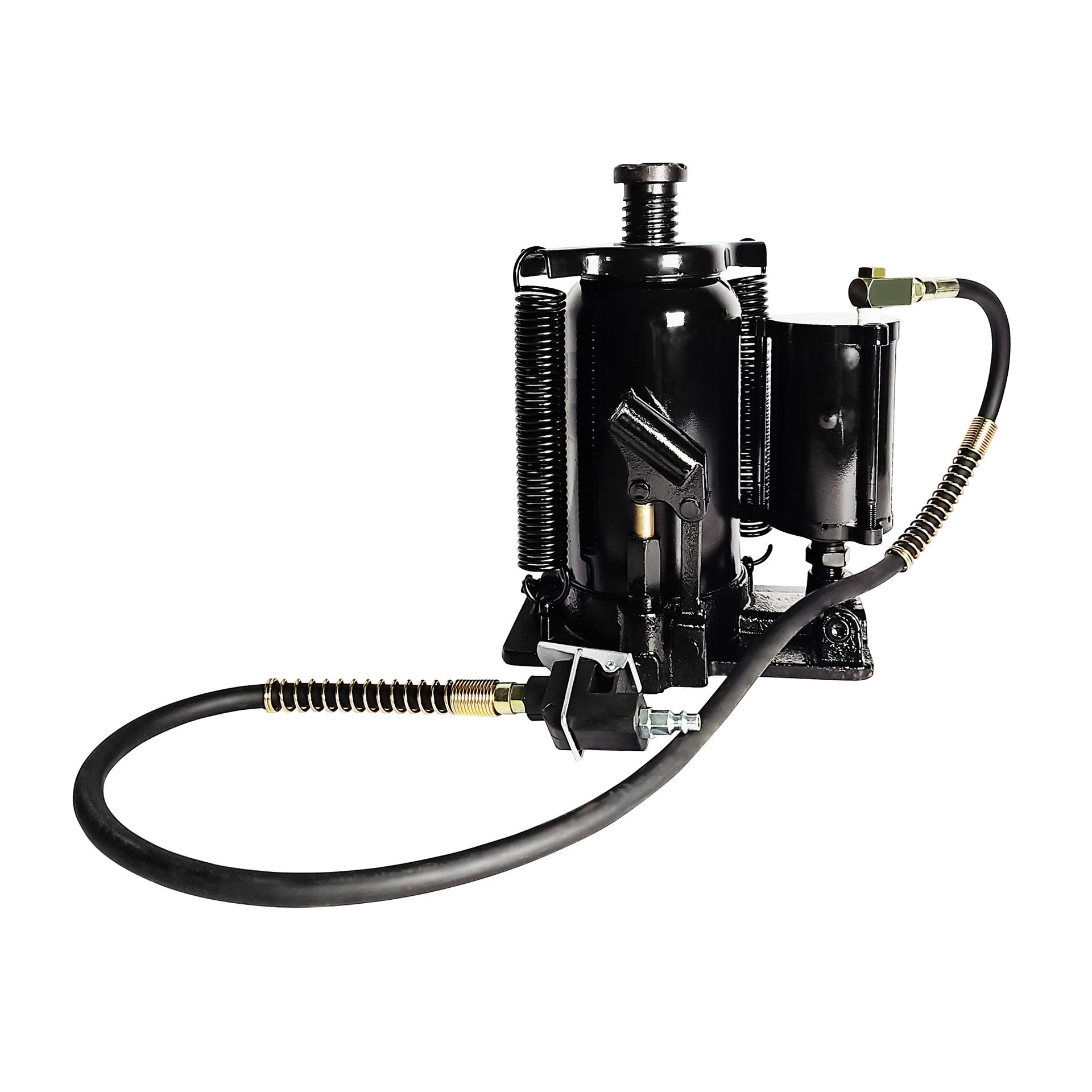 Air Hydraulic Bottle Jack, 20 Ton/40000 LBS Bottle Jack, 10.23-20.07 inch Lifting Range, Manual Handle and Air Pump, for Car, Pickup, Truck, RV, Auto Repair, Industrial Engineering