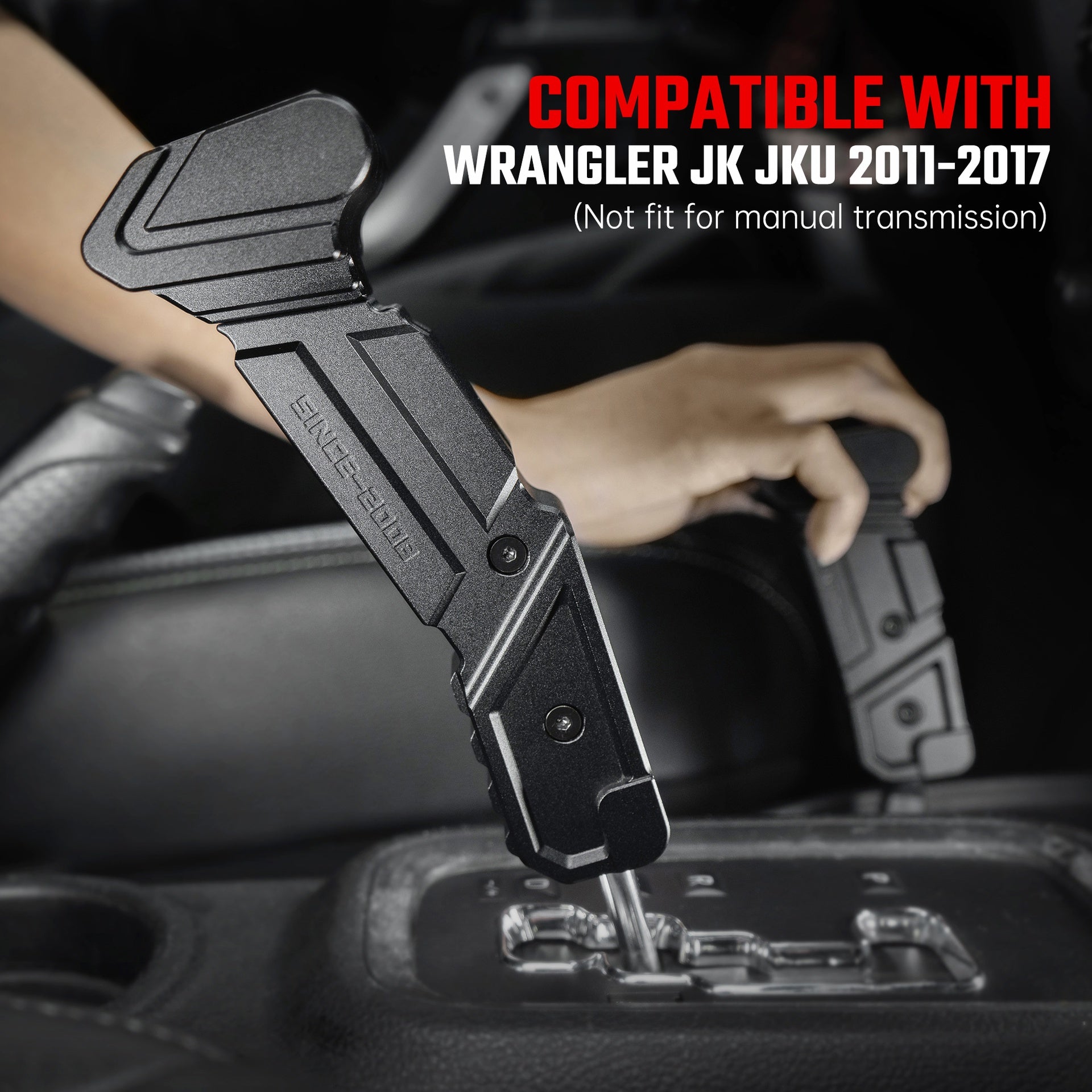 OMU Genesis Series Gear Lever Shift Knob For Jeep Wrangler 2011-2017 JK  (Not fit for manual transmission)