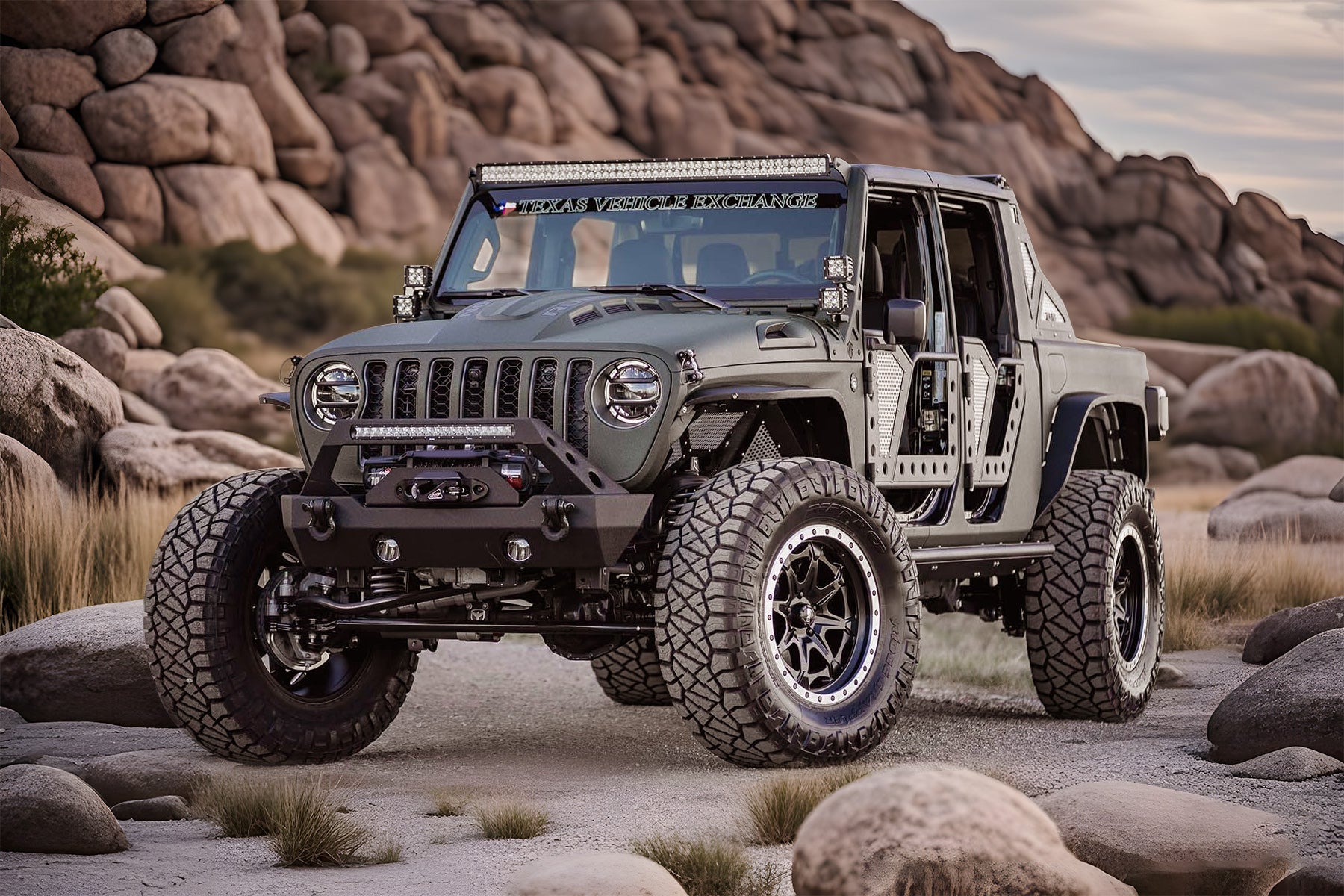 The Avenger Style Hood Compatible with 2018+Jeep Wrangler JL JLU&2020-2023 Gladiator JT(Not for Mojave&392 Model)