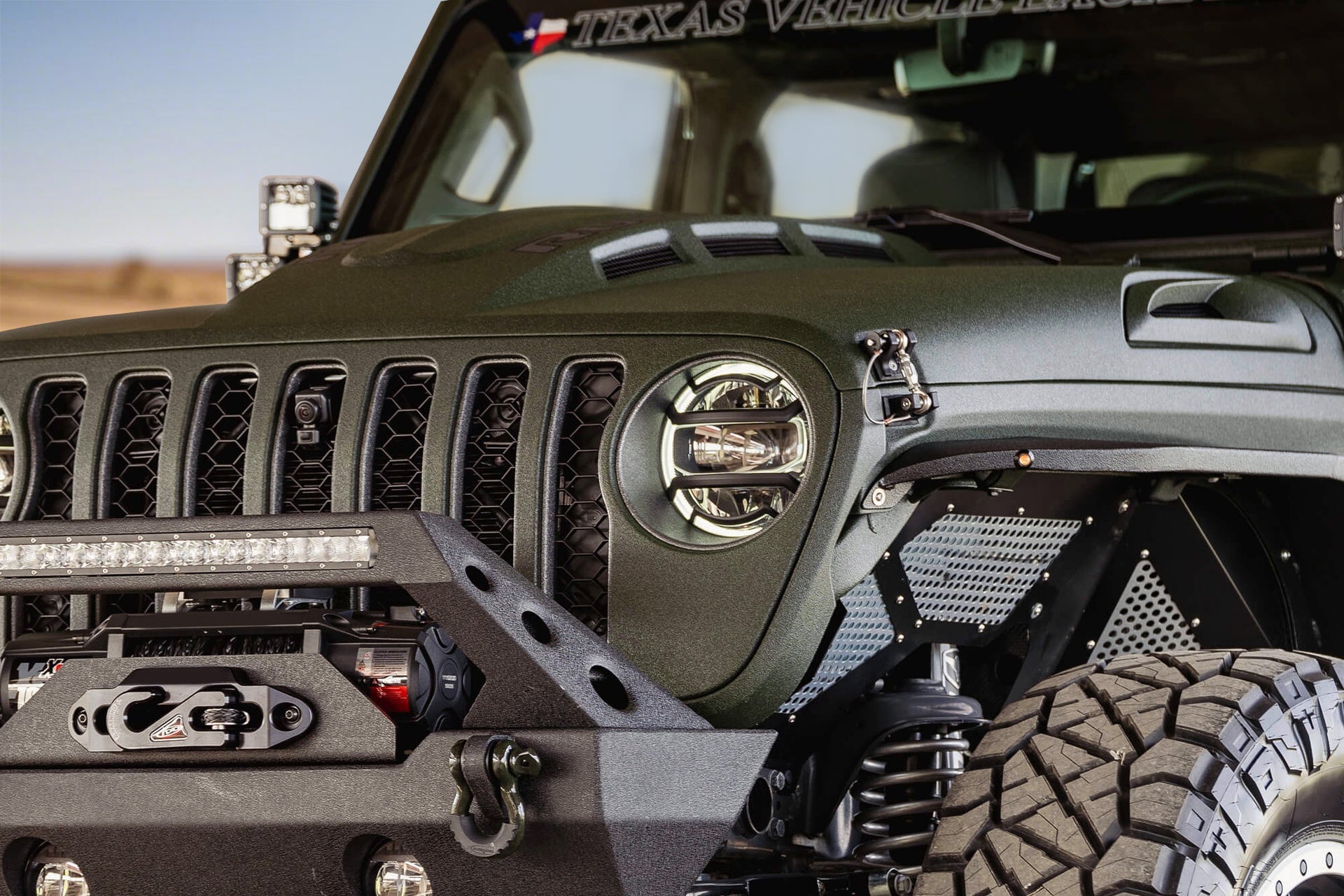 The Avenger Style Hood Compatible with 2018+Jeep Wrangler JL JLU&2020-2023 Gladiator JT(Not for Mojave&392 Model)