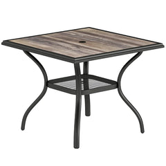 Garden Table,Square Outdoor Dining Table(Only Table)