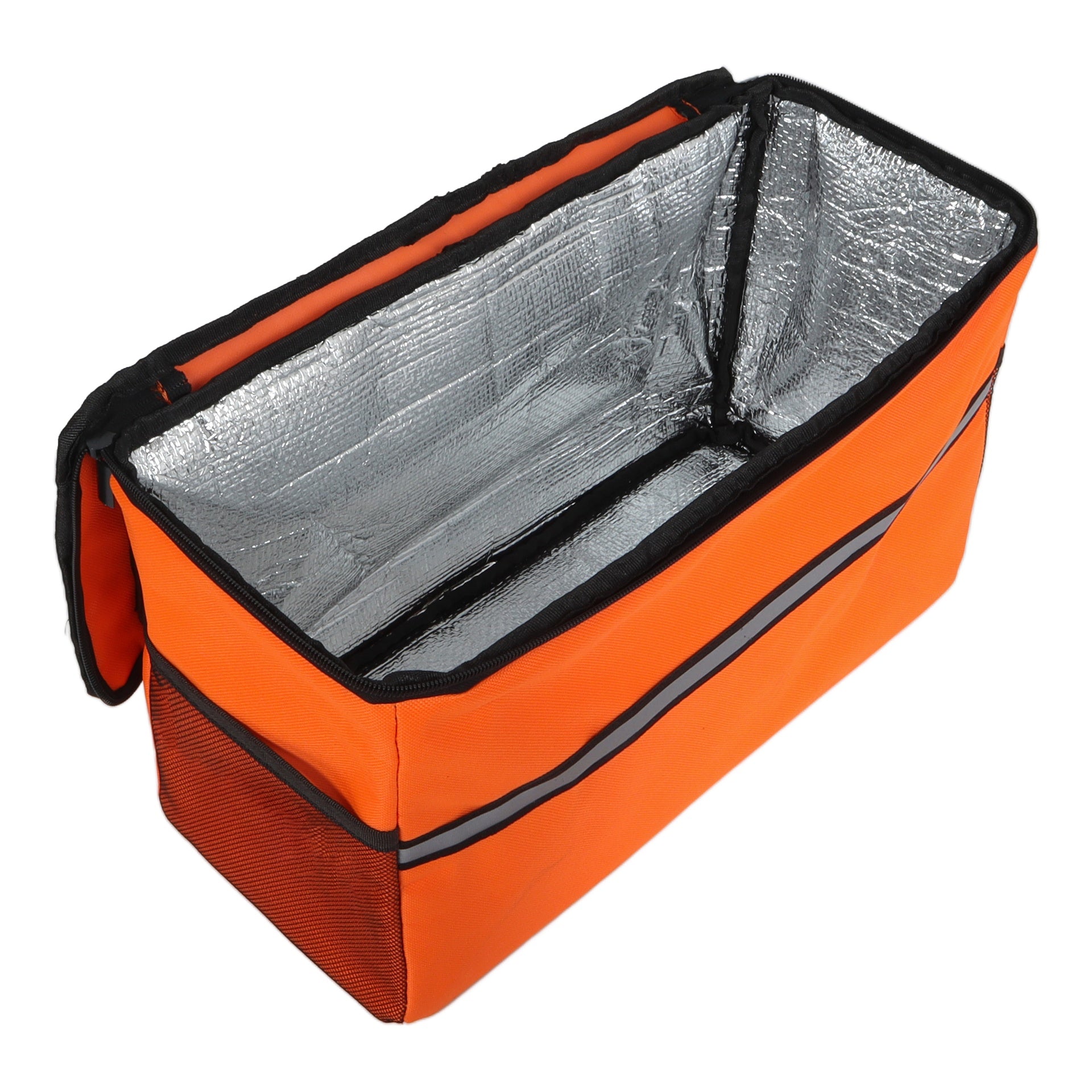 3-in-1 Folding Wagon Cart with Bench Seat, patent protection- Includes 1 ice pack, 500lbs Heavy-Duty Utility Wagon, 180L Capacity All-Terrain Wheels for Camping, Beach, Sports, Garden, orange