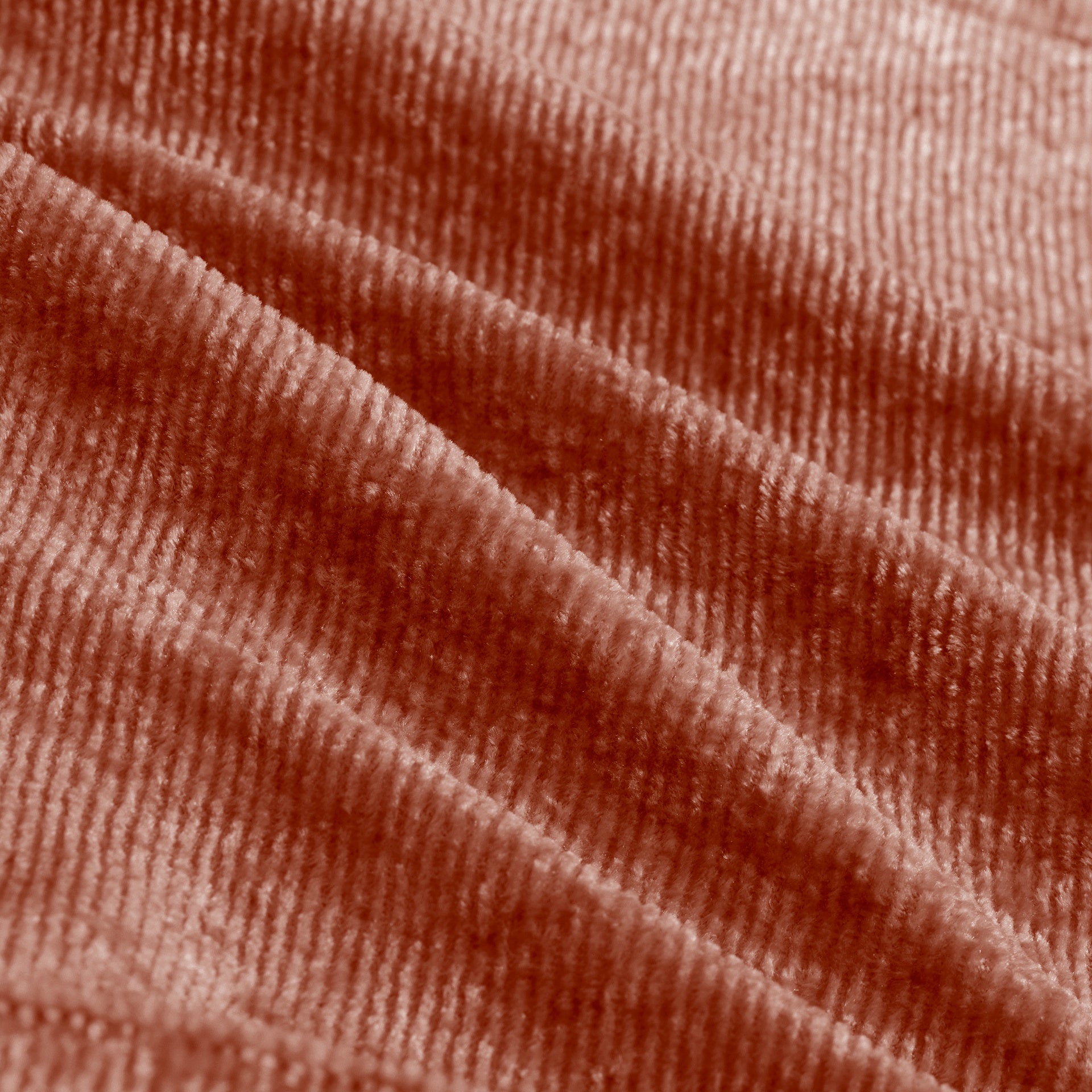 Harrison Armless Sofa Velvet- Red