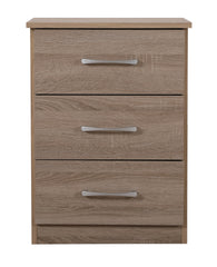 Elegant Contemporary Nightstand In Sandle Wood