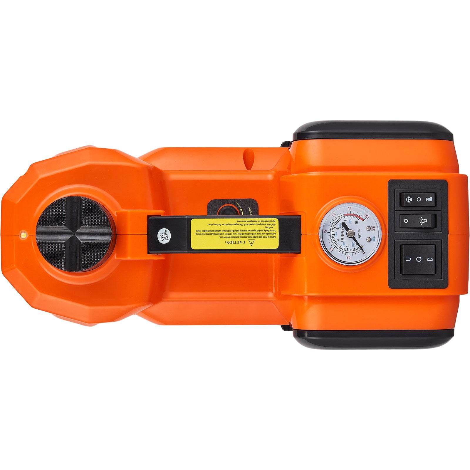 Electric Car Jack, 5 Ton/11023 LBS Hydraulic Jack with Electric Impact Wrench, Portable Car Lift with Built-in Inflatable Pump, and LED Light for SUV MPV Sedan Truck Change Tires Garage Repair