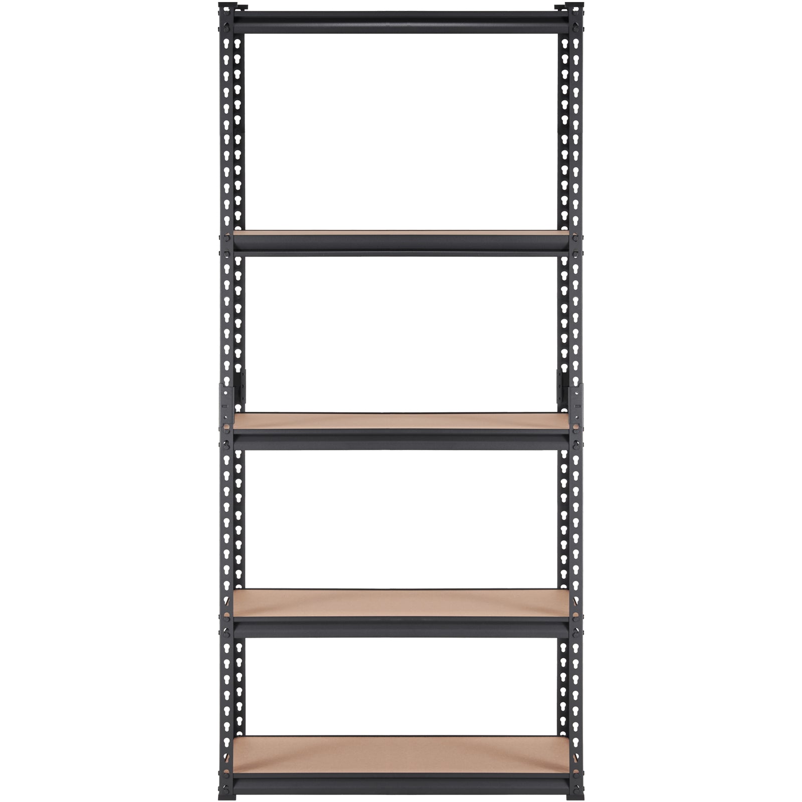 Storage Shelving Unit, 5-Tier Adjustable, 2000 lbs Capacity, Heavy Duty Garage Shelves Metal Organizer Utility Rack, Black, 36" L x 18" W x 72" H for Kitchen Pantry Basement Bathroom Laundry