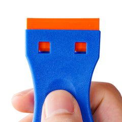 Plastic Razor Blade Scraper 2PCS Scraper Tool 120PCS POM Plastic Blades