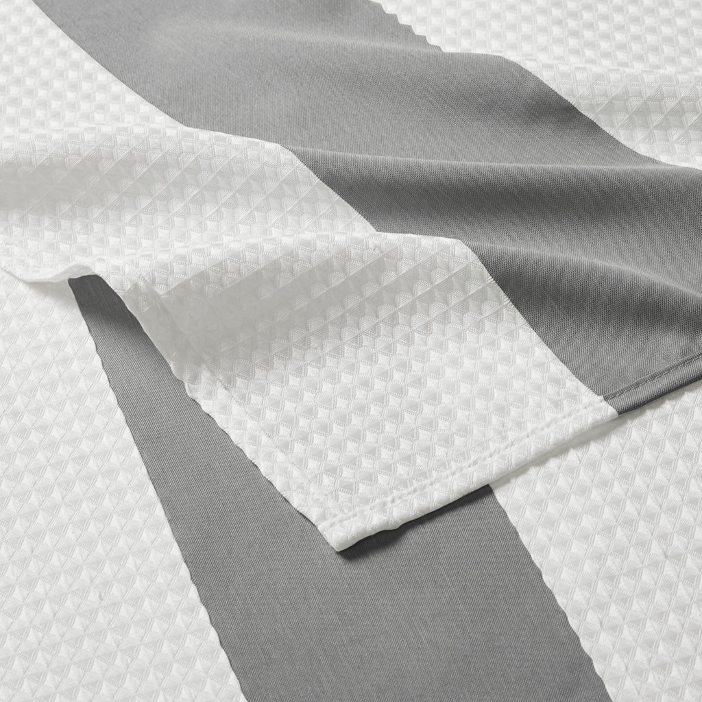 Shower Curtain with 3M Treatment Grey 72x72"