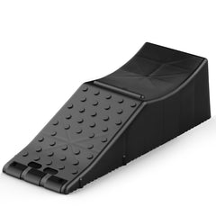 Car Service Ramp, 20000 lbs/10 ton Loading Capacity, 5.5" Lift Car Ramp, Low Profile Plastic Tire Ramp, Heavy Duty Truck Ramp for Oil Changes Wheels, Lift Vehicle Maintenance, 1-Pack