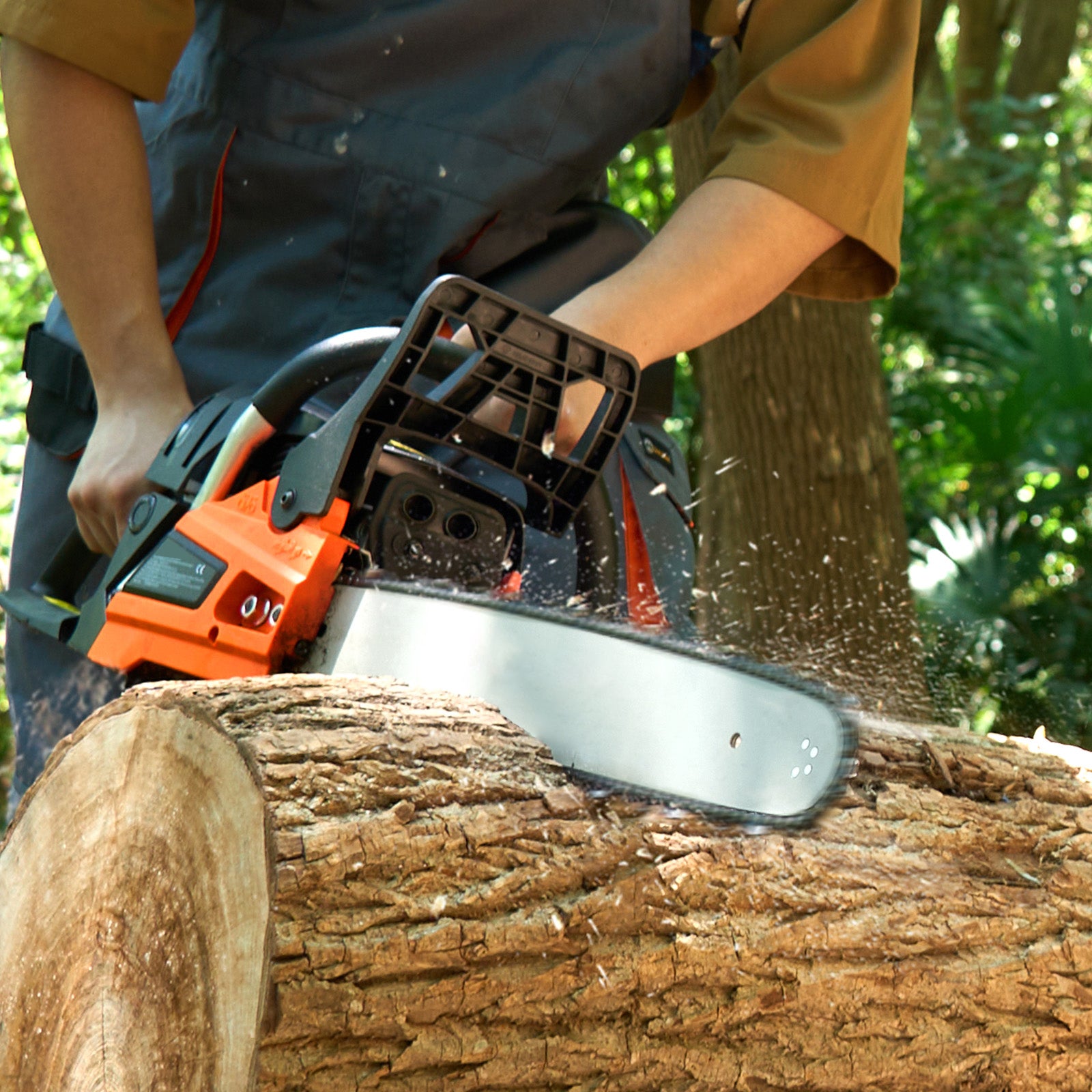 58CC 20" Gasoline Chainsaw Gas Powered Wood Cutting Engine Gas Chain Saw