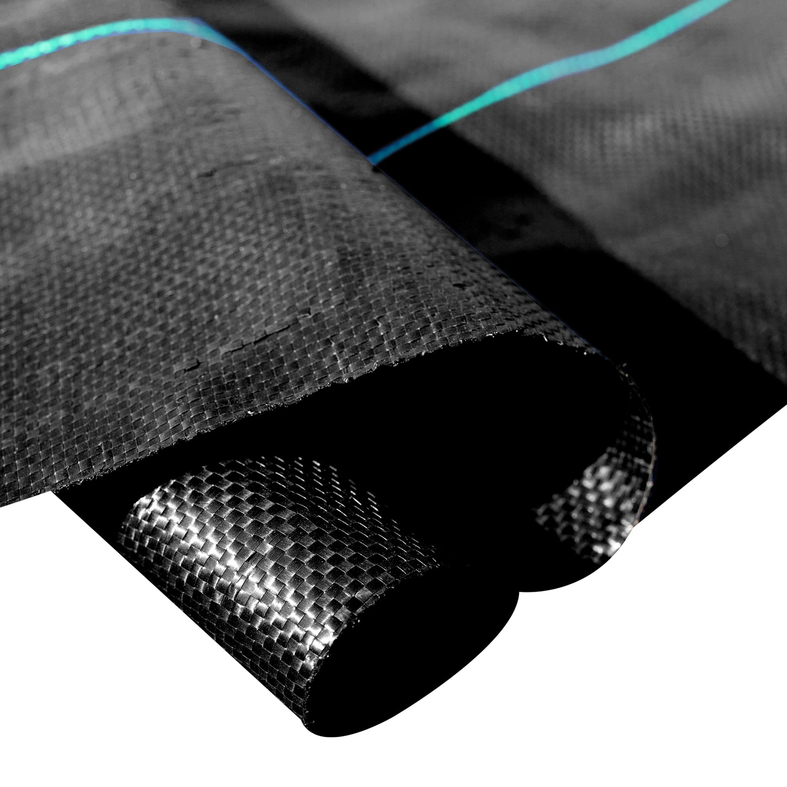 6.5FTx300FT Premium Weed Barrier Fabric Heavy Duty 3OZ, Woven Weed Control Fabric, High Permeability Good for Flower Bed, Geotextile Fabric for Underlayment, Polyethylene Ground Cover