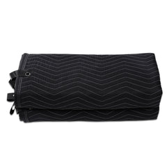 Sound Dampening Blanket, 96" x 80", Extra Large Studio Grommeted Soundproof Blanket with Grommets, Light Blocker for Door Acoustic Noise Blocking Blanket Studio Sound Absorption Sheet, Black