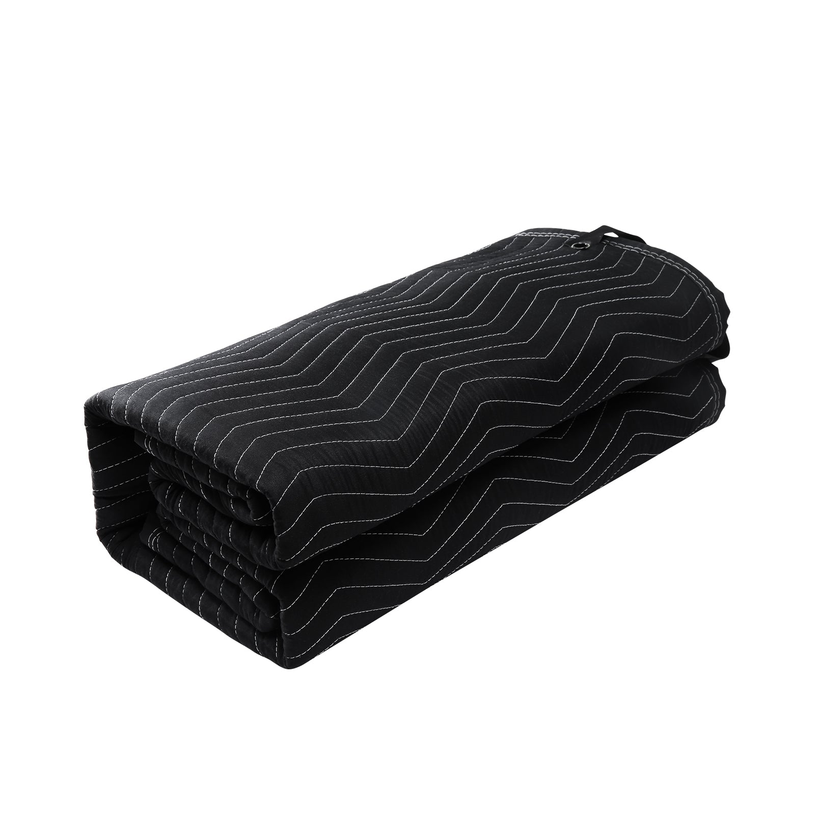 Sound Dampening Blanket, 96" x 80", Extra Large Studio Grommeted Soundproof Blanket with Grommets, Light Blocker for Door Acoustic Noise Blocking Blanket Studio Sound Absorption Sheet, Black