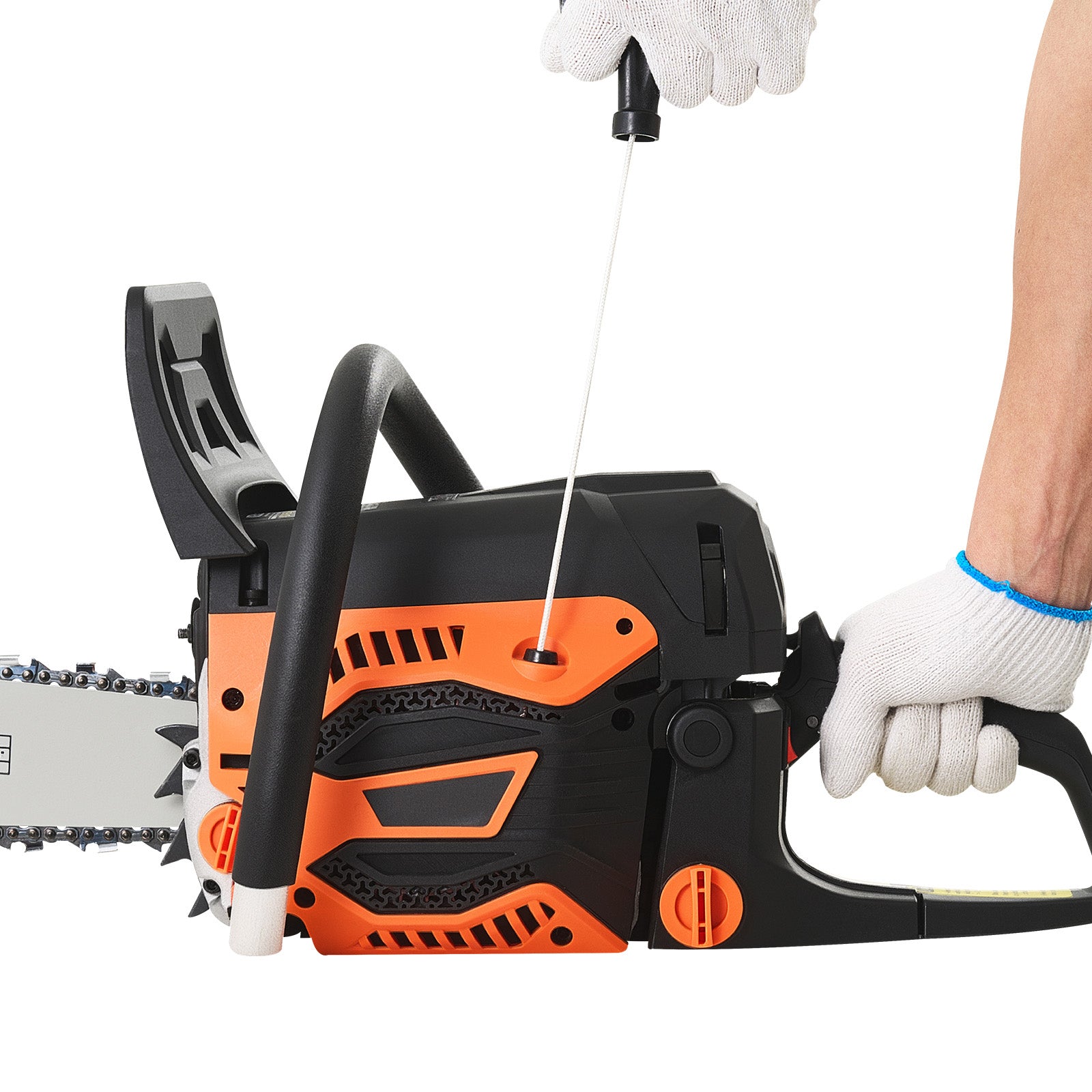 62cc Gas Chainsaw 3.8 HP Gas Powered 20 inch Chainsaw For Wood Cutting