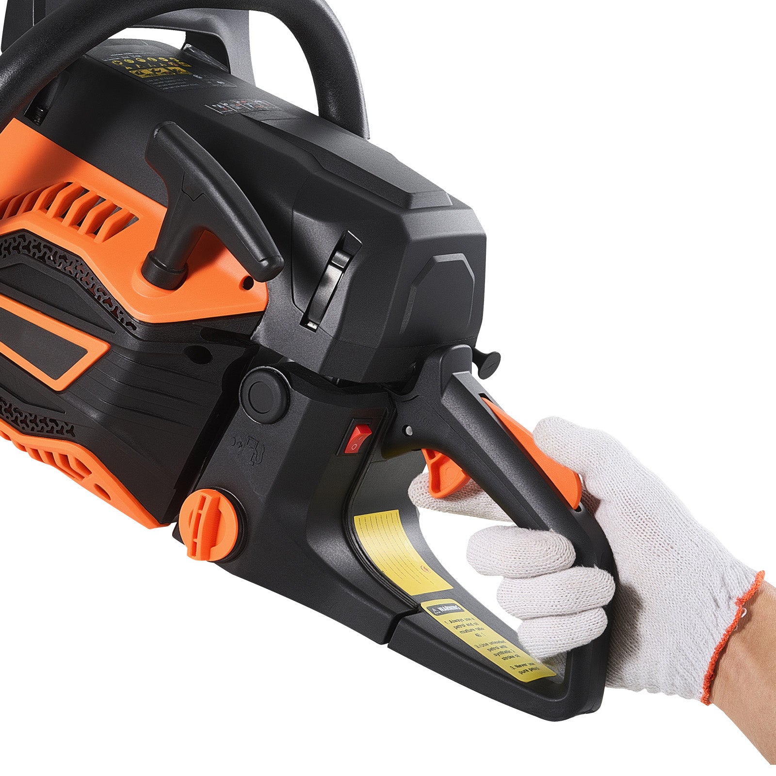 62cc Gas Chainsaw 3.8 HP Gas Powered 20 inch Chainsaw For Wood Cutting