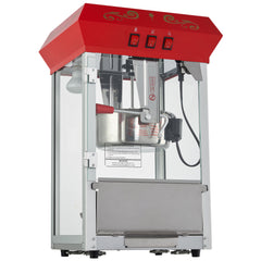 Popcorn Popper Machine 8 Oz Countertop Popcorn Maker 850W 48 Cups Red