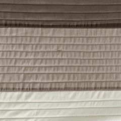 Faux Silk Shower Curtain