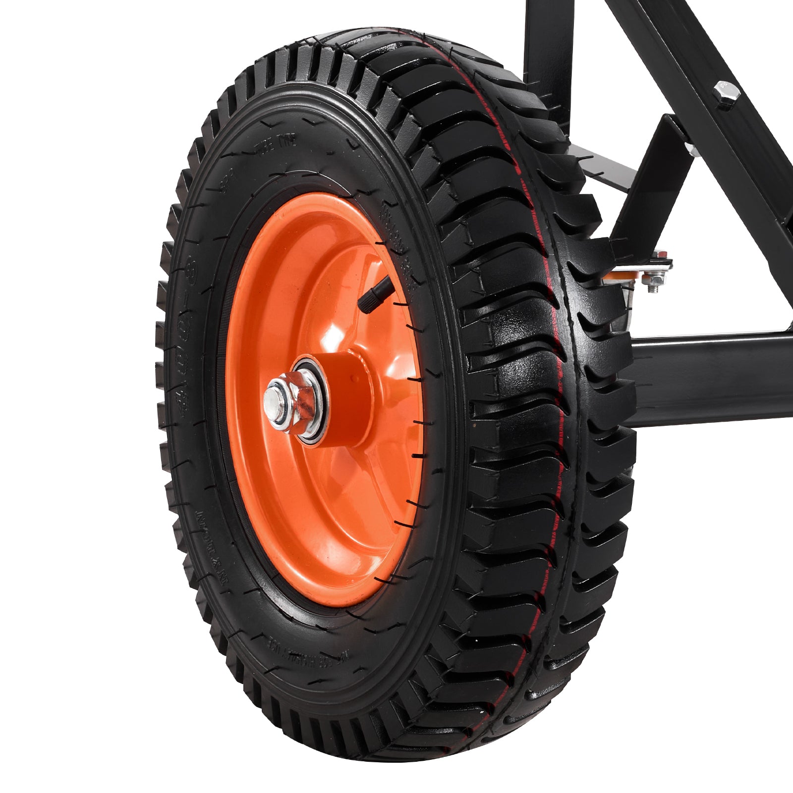 1200lbs Trailer Dolly 18 and 22 in Adjustable Height 2 in Ball 15.2 in Tires