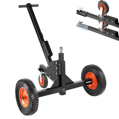 1500lbs 2-in-1 Trailer Dolly 22 and 26 in Adjustable Height 2in Ball with Caster
