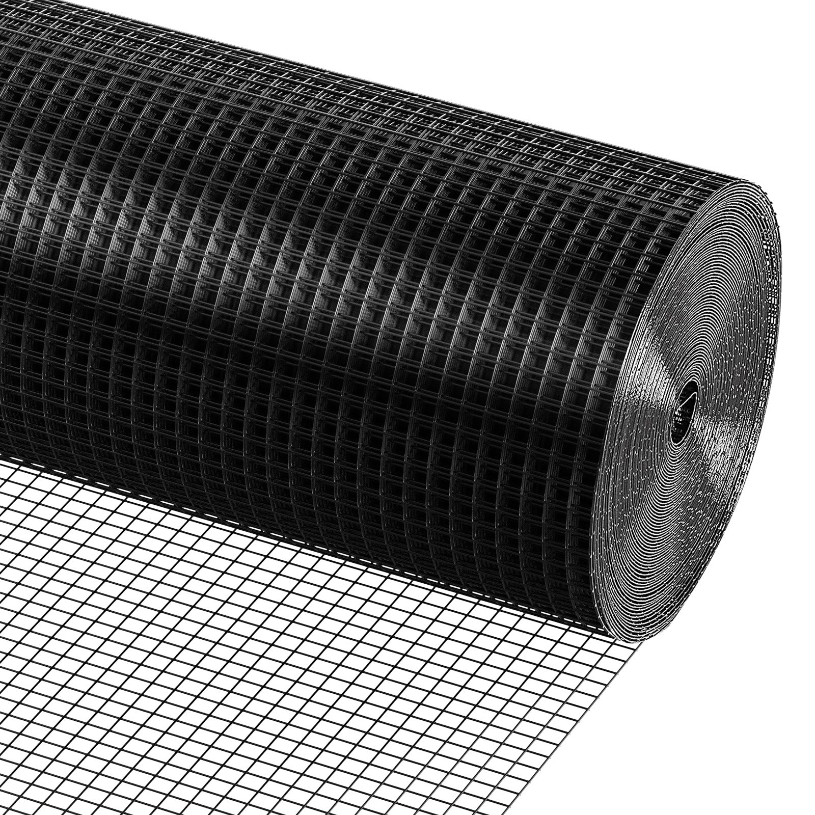 Hardware Cloth, 48'' x 100' Galvanized Wire Mesh Roll, 19 Gauge Chicken Wire Fence Roll, Vinyl Coating Metal Wire Mesh for Chicken Coop Barrier, Rabbit Snake Fences, Poultry Enclosures