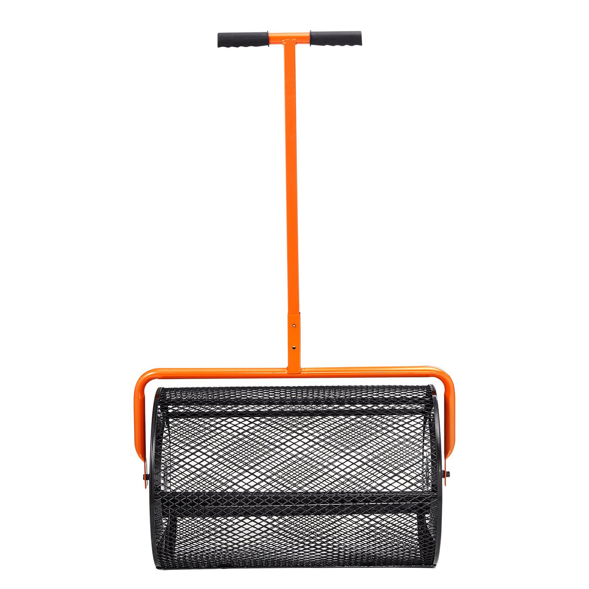 Compost Spreader Peat Moss Spreader 24 inch Wide 24.4-26.4" Height Adjustable Lawn & Garden Spreaders Compost, Top Soil, Mulch - Durable Lightweight Multi-Purpose Yard Care Equipment