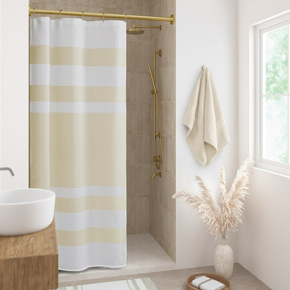 1 PCS 72x72" Shower Curtain with 3M Treatment Cream