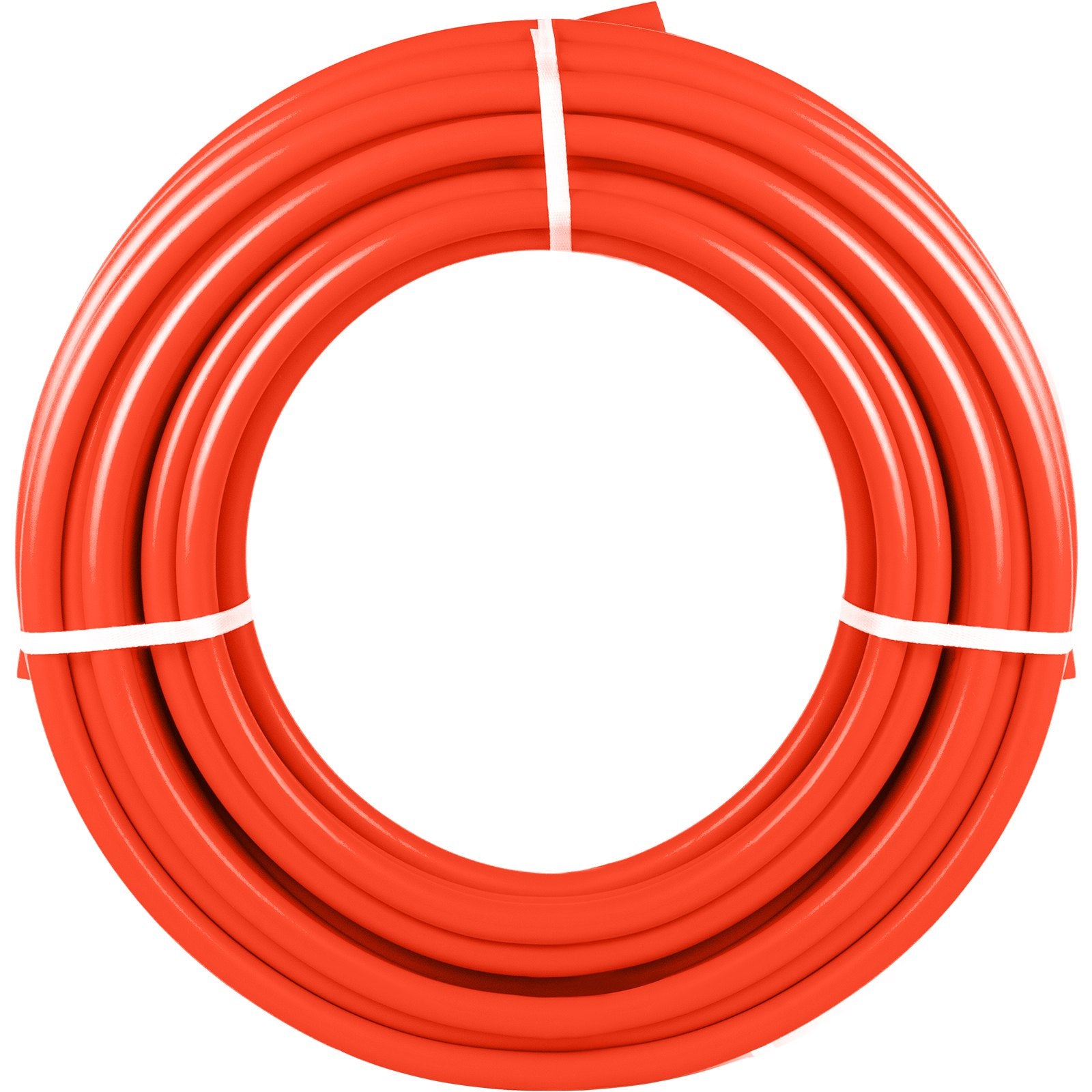 Oxygen Barrier 1/2 Inch 300 Feet Tube Coil EVOH PEX-B Pipe, for Residential Commercial Radiant Floor Heating, Red