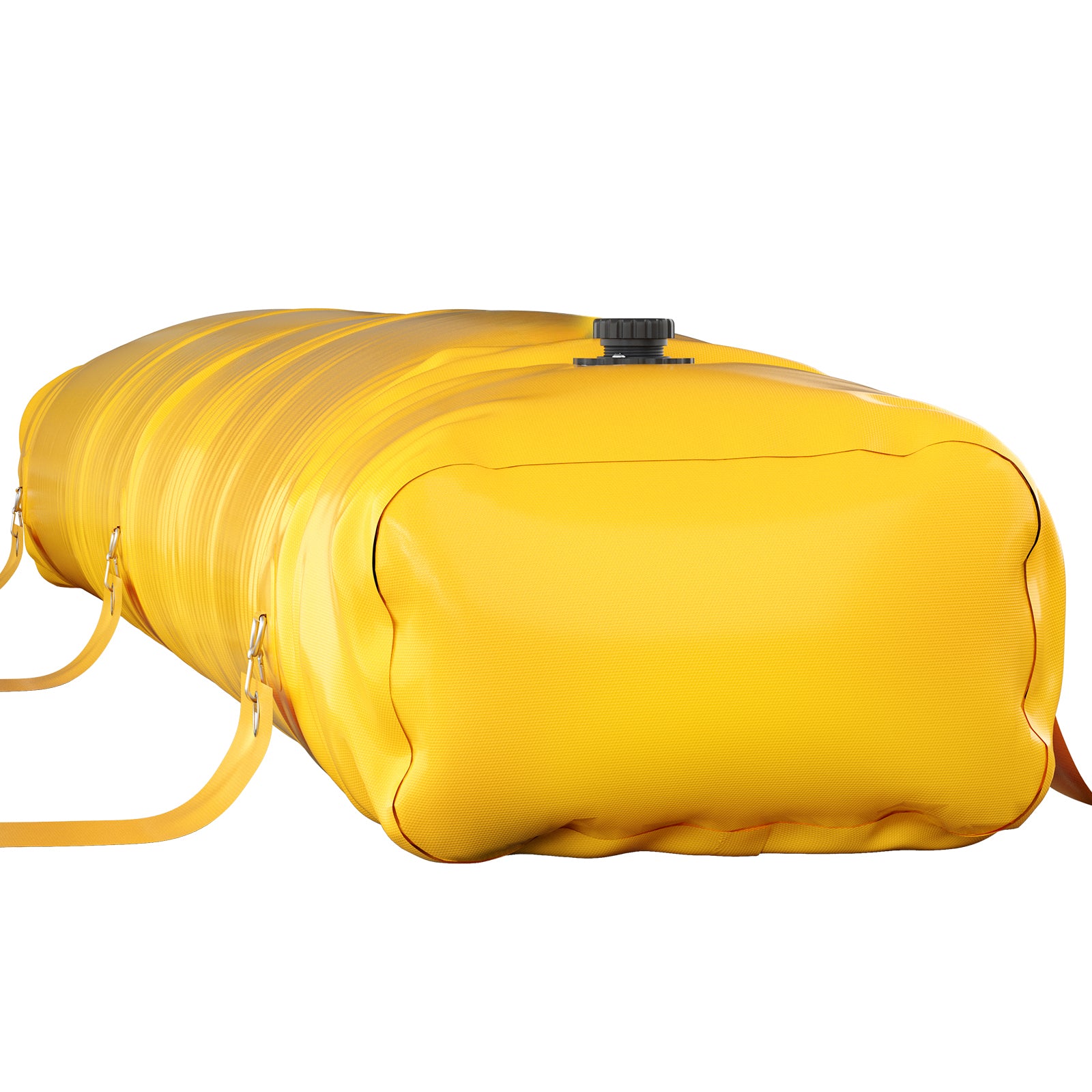 Flood Barrier, 12 ft Length x 12 in Height Sandbag Alternative, Water Barrier for Flooding with Great Waterproof Effect, Reusable PVC Water Diversion Tubes, Flood Barriers for Home, Door, Garage