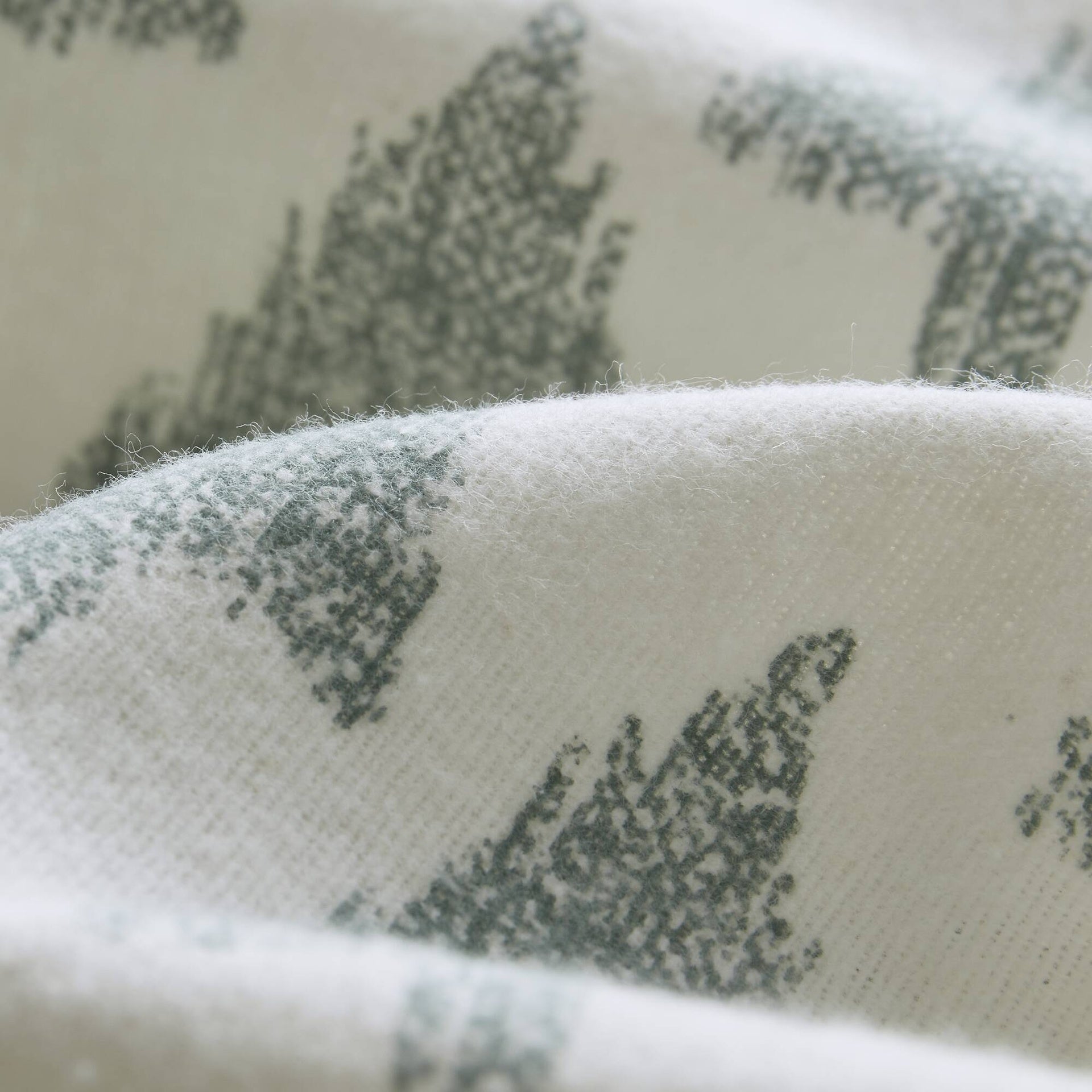 4-Piece Full 100% Cotton Flannel Printed Sheet Set,Ikat tree