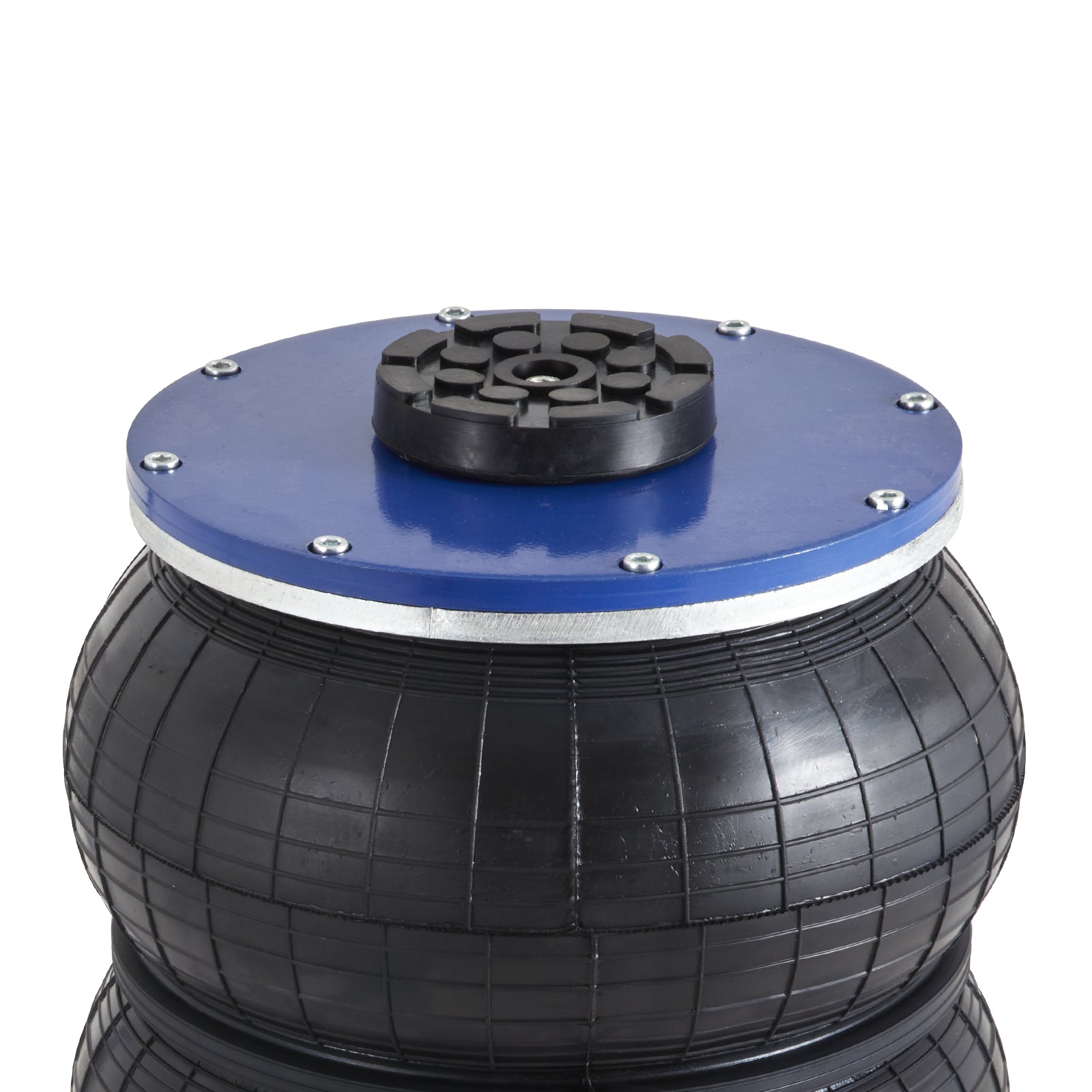 Air Jack, 3 Ton/6600 lbs Triple Bag Air Jack, Airbag Jack with Six Steel Pipes, Lift up to 17.7", 3-5 s Fast Lifting Pneumatic Jack, with Adjustable Long Handles for Cars, Garages, Repair (Blue)