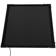 LED Message Writing Board, 24"x16" Illuminated Erasable Lighted Chalkboard, Neon Effect Menu Sign Board, Drawing Board with 8 Fluorescent Chalk Markers and Remote Tested to UL Standards