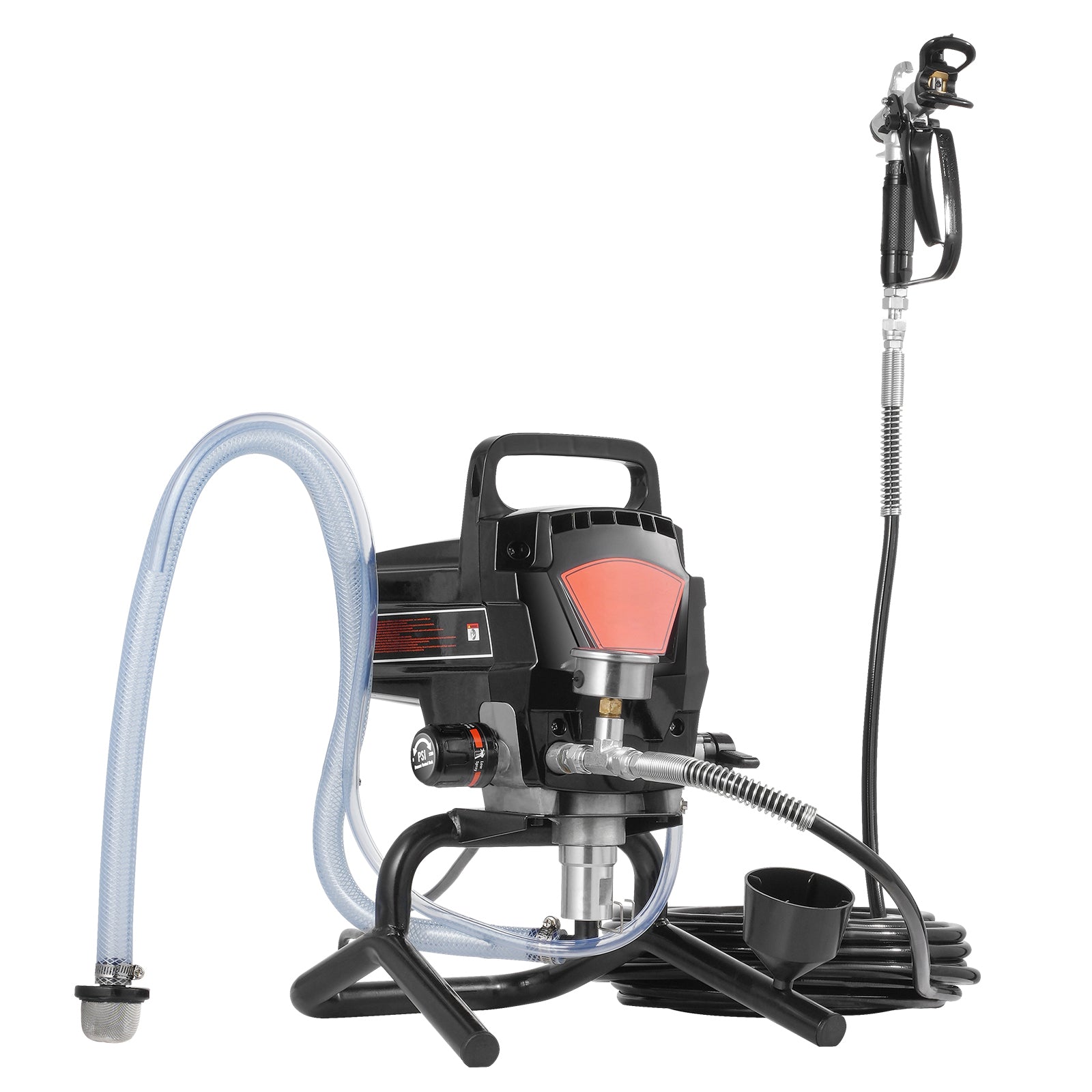 950W Stand Airless Paint Sprayer, 3000PSI High Efficiency Electric Airless Sprayer, Handheld Paint Sprayers for Home Interior and Exterior Furniture and Fences, Fine And Even Painting Effect
