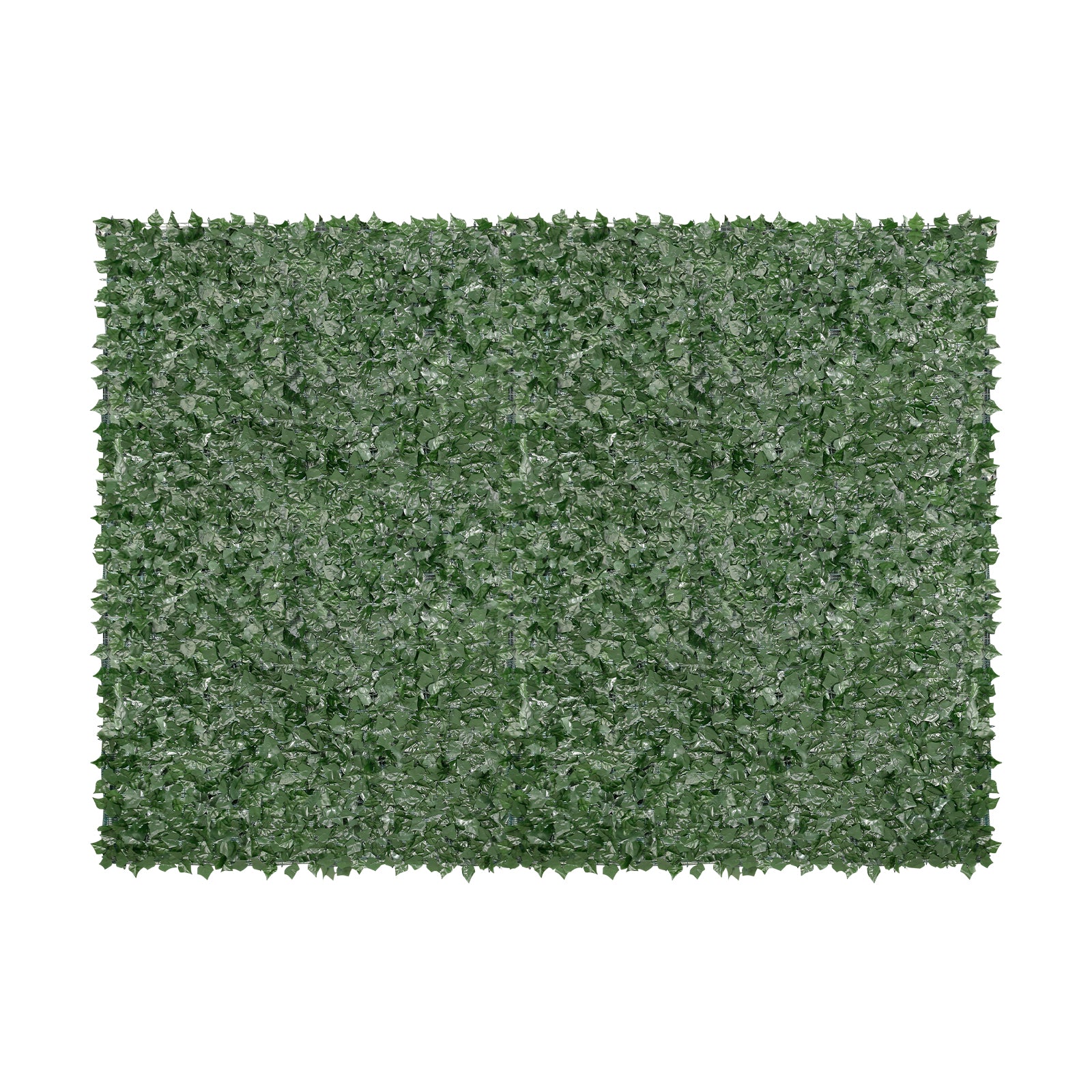 Ivy Privacy Fence, 96 x 72 in Artificial Green Wall Screen, Greenery Ivy Fence with Mesh Cloth Backing and Strengthened Joint, Faux Hedges Vine Leaf Decoration for Outdoor Garden, Yard, Balcony
