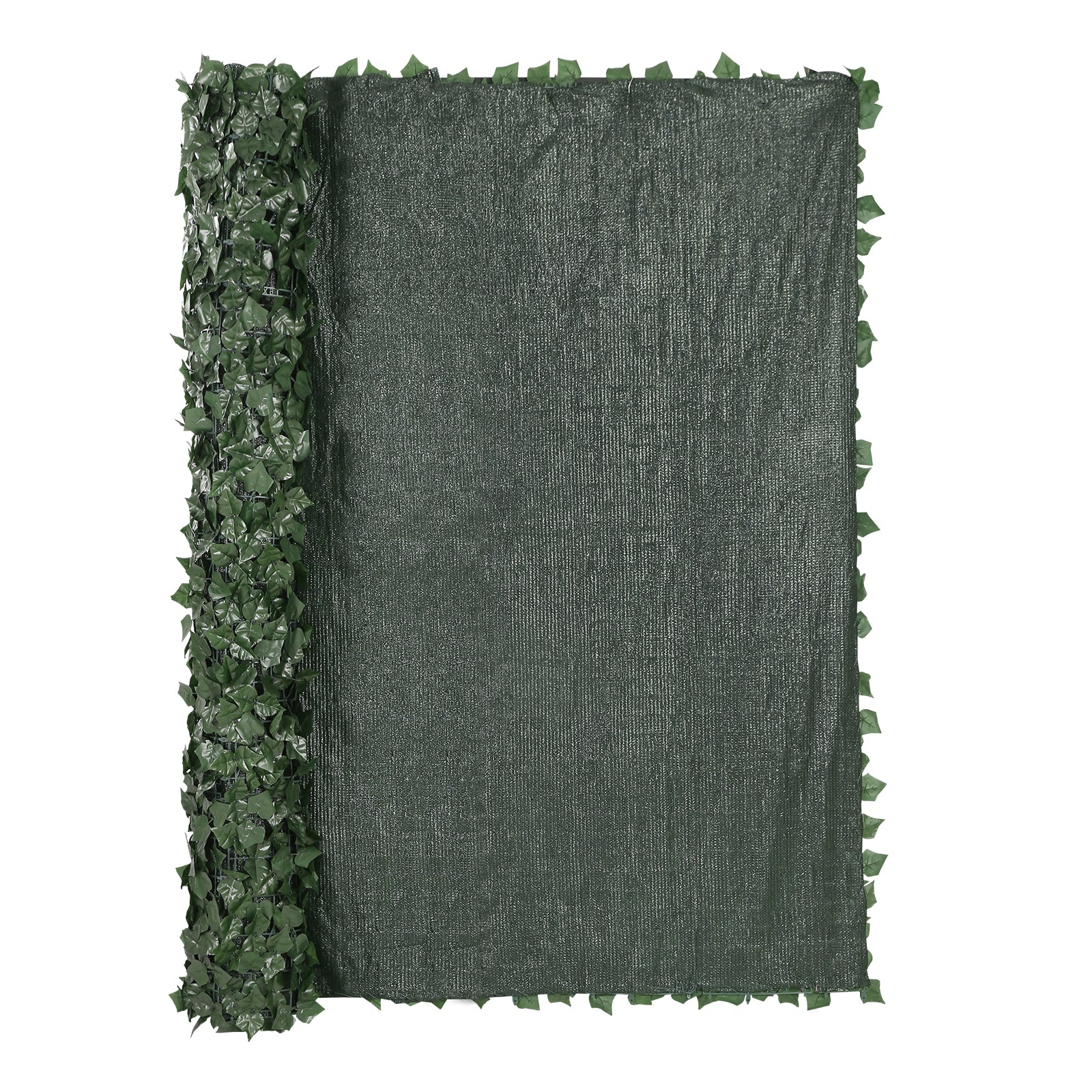 Ivy Privacy Fence, 96 x 72 in Artificial Green Wall Screen, Greenery Ivy Fence with Mesh Cloth Backing and Strengthened Joint, Faux Hedges Vine Leaf Decoration for Outdoor Garden, Yard, Balcony