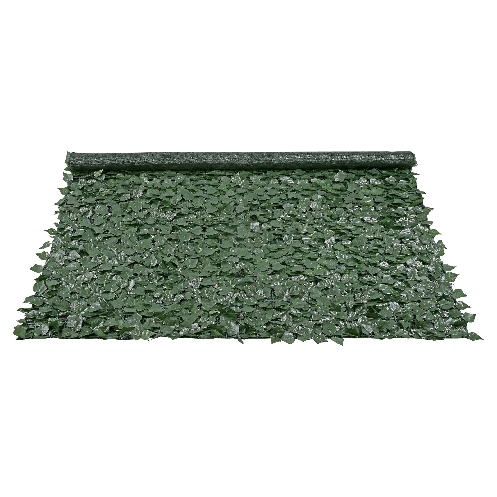 Ivy Privacy Fence, 96 x 72 in Artificial Green Wall Screen, Greenery Ivy Fence with Mesh Cloth Backing and Strengthened Joint, Faux Hedges Vine Leaf Decoration for Outdoor Garden, Yard, Balcony