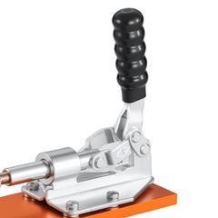 Pocket Hole Jig Kit, 1/2 to 1-1/2 in Adjustable, Jig Pocket Hole System with Toolcase, C-Clamp, Step Drill, Hex Wrench, Drill Stop Ring, Square Drive Bit, Reinforced Metal Frame, for Woodworking