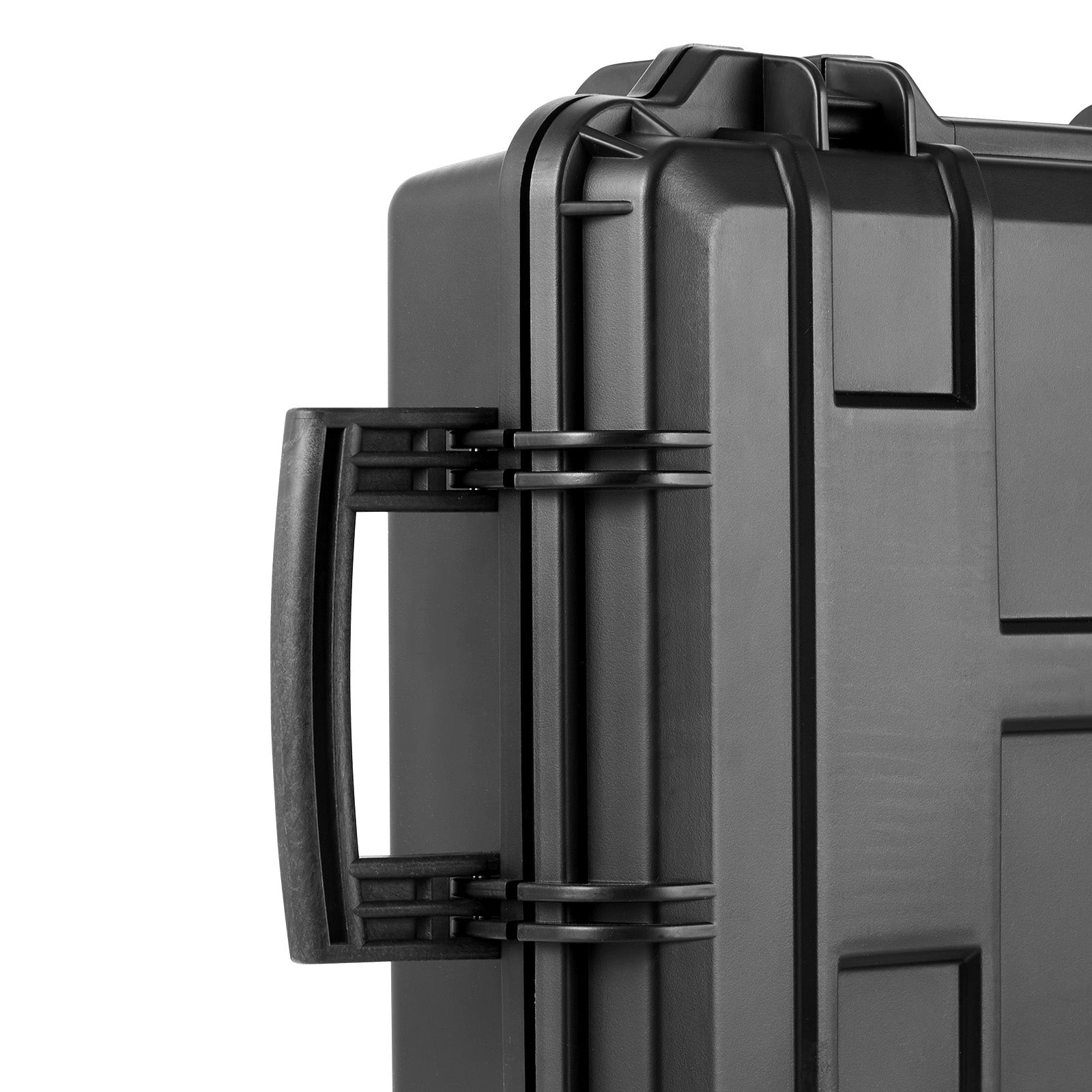 Tactical Range Case, Outdoor Tactical Hard Case with 3 Layers Fully-protective Foams, 42 inch lockable Hard Tactical Range Case with Wheels, IP67 Waterproof & Crushproof